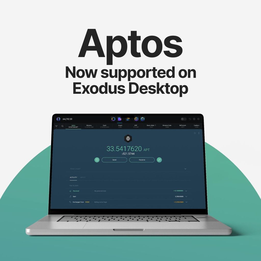 Exodus Empowers Users with Aptos Network Integration